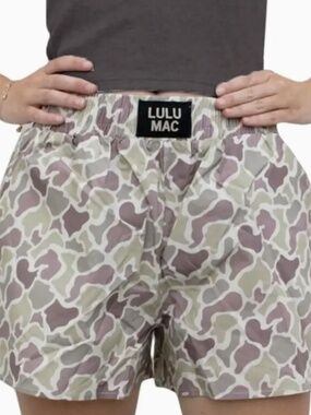 Lulu Mac Bxcm- Light Camo Boxer Shorts